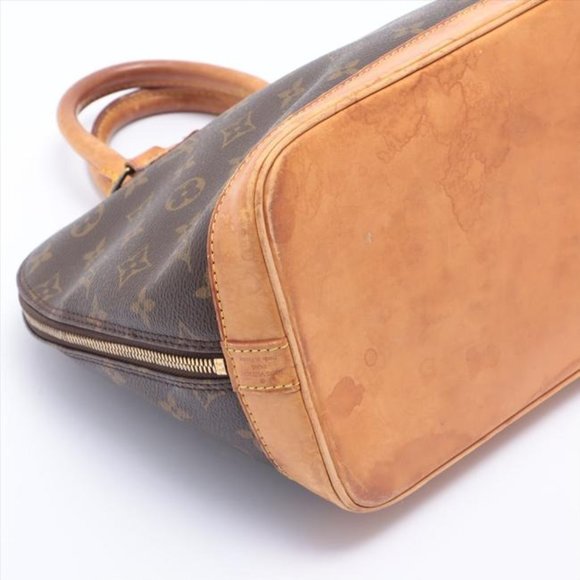 Louis Vuitton Alma Pm Brown Monogram Canvas Tote - Picture 2 of 12